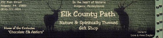 Welcome to Elk County Path - Nature & Spiritual Gift Store